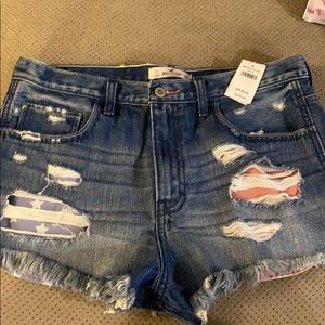 🇺🇸 Hollister high rise festival shorts NWT sz11